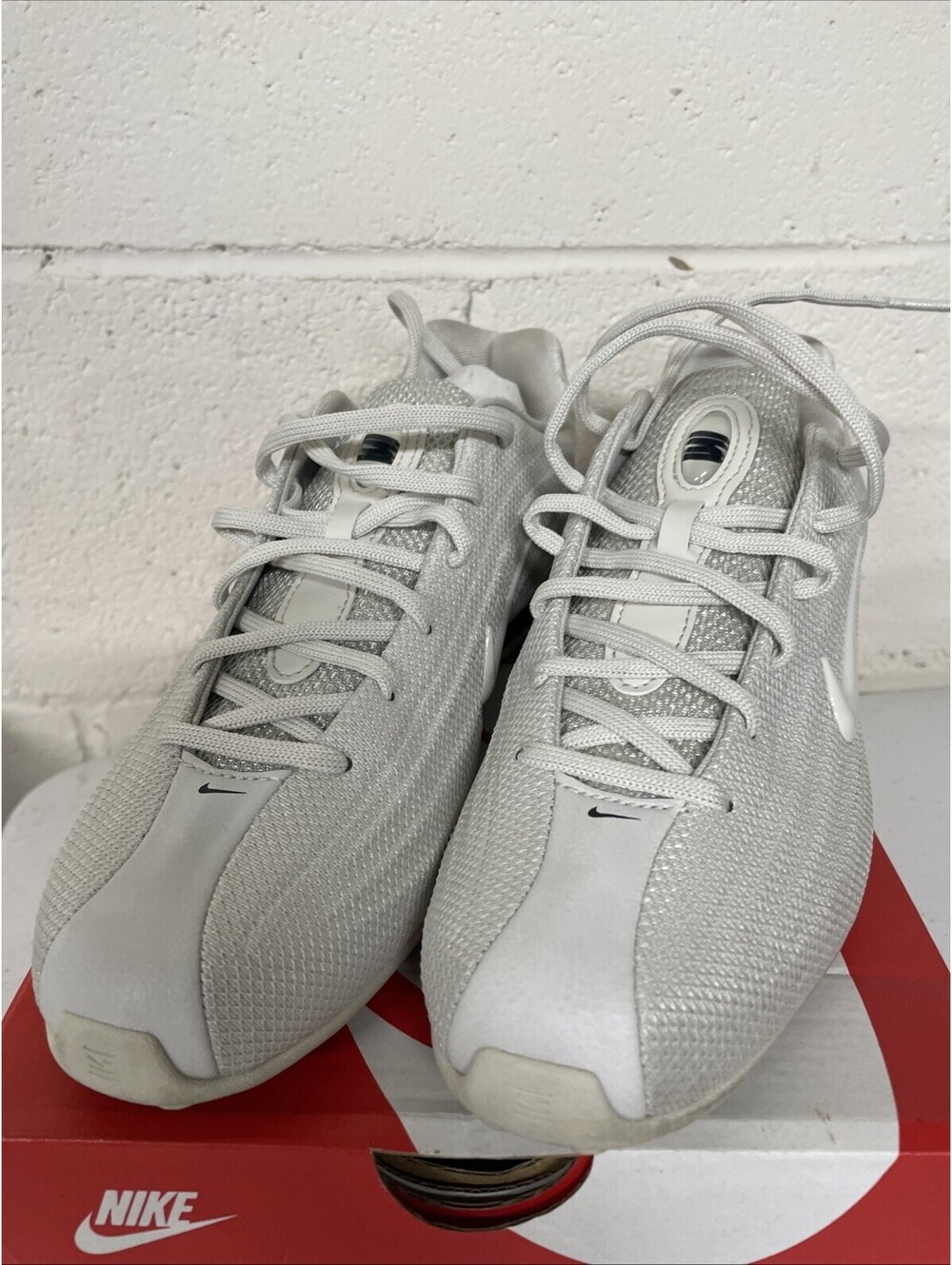 Nike Women's Shox Z Sneaker light bone black size 8.5 - Picture 6 of 10
